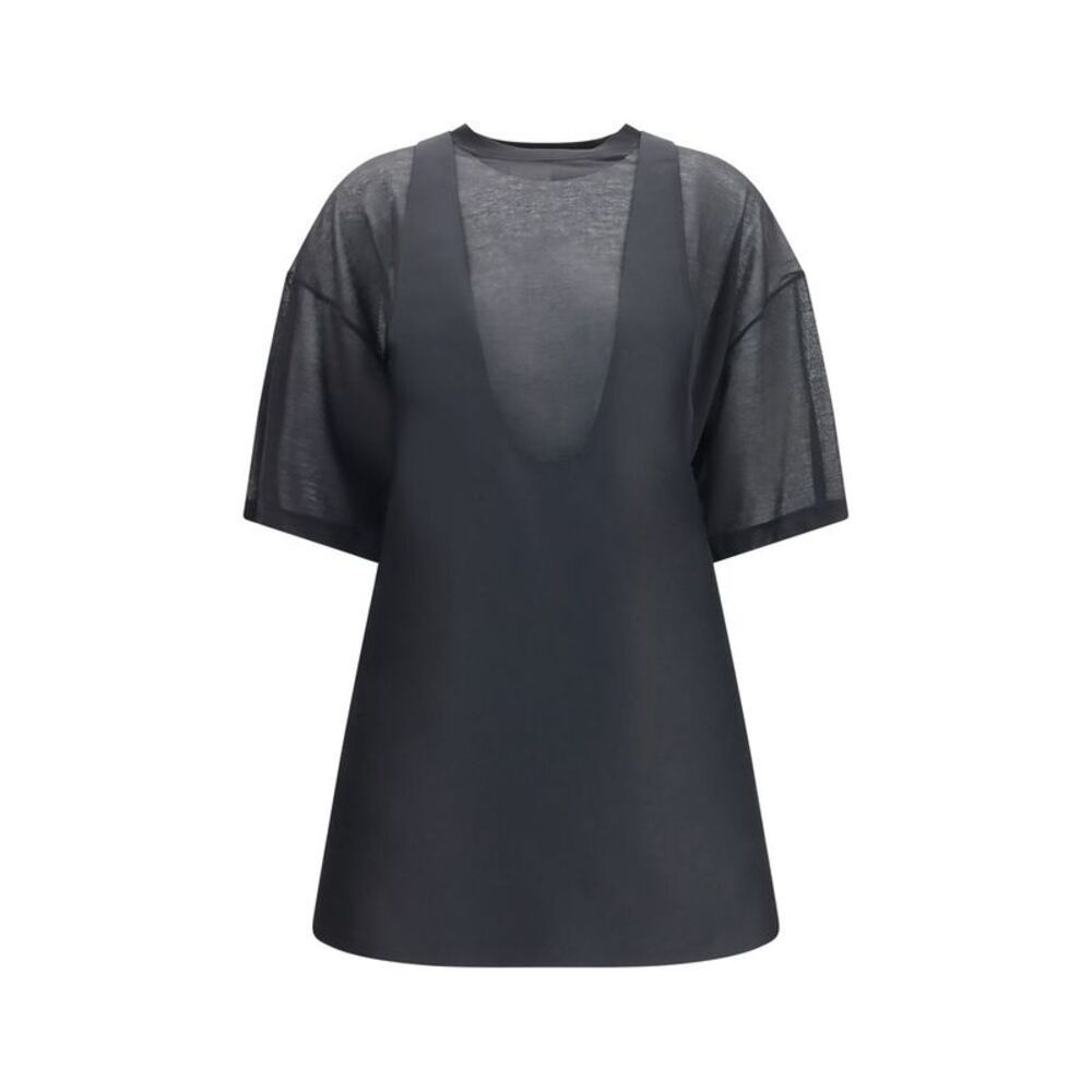 Balenciaga Black Wool Oves Aries Casual Women's Dress